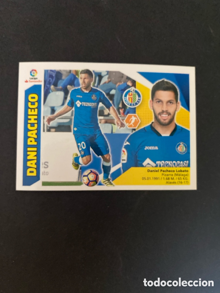 Cromos de f&uacute;tbol: Cromo liga 17/18 Getafe CF N* 12