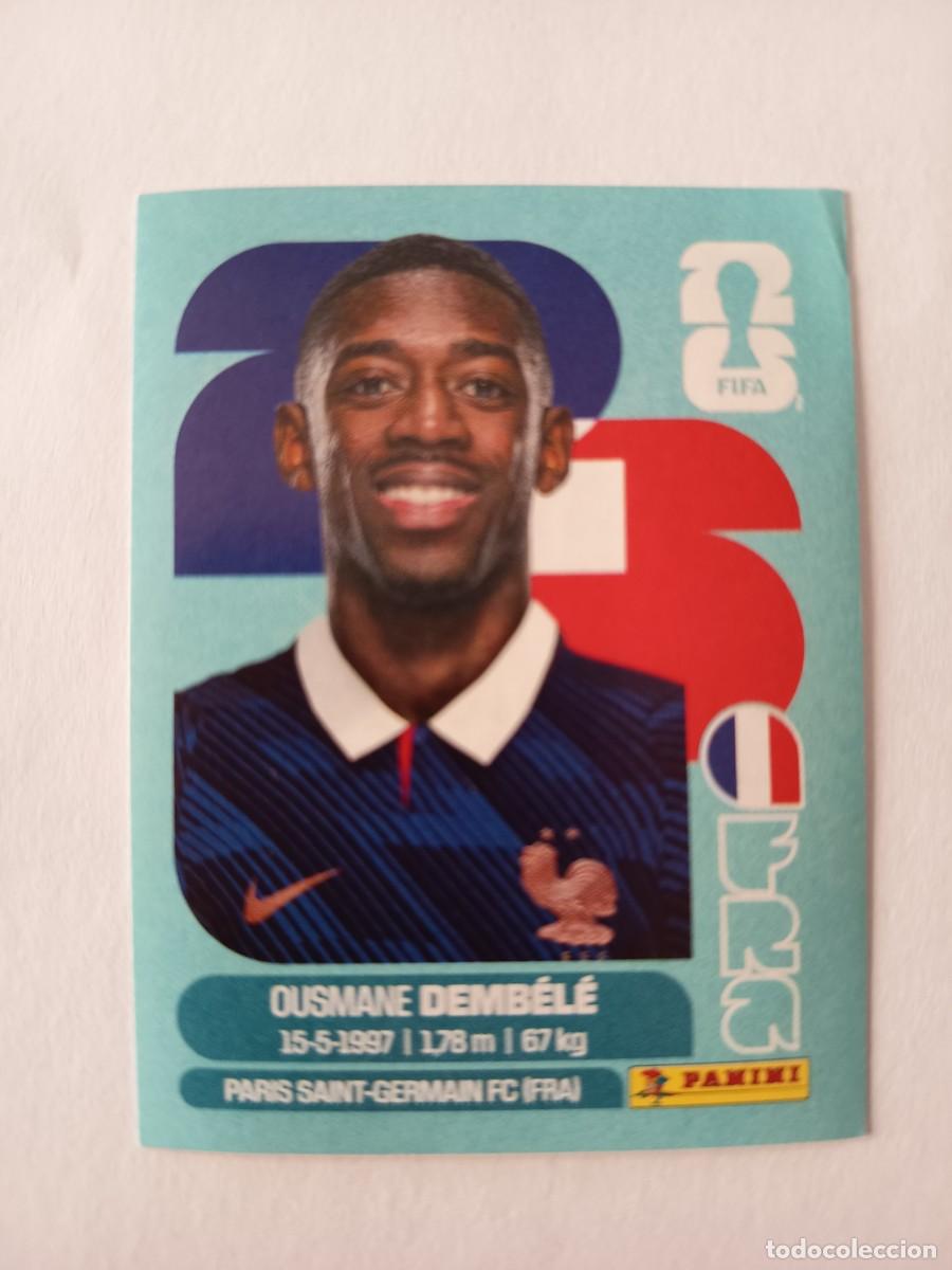 Cromos de f&uacute;tbol: CROMO FRA15 FRA 15 OUSMANE DEMB&Eacute;L&Eacute; FRANCIA FRANCE PSG - PANINI MUNDIAL WORLD CUP 2026 STICKERS FIFA