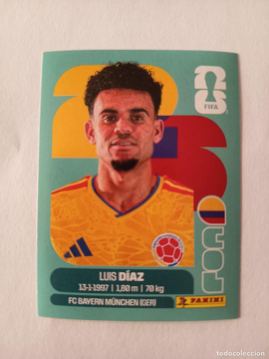 Cromos de f&uacute;tbol: CROMO COL20 COL 20 LUIS D&Iacute;AZ COLOMBIA BAYERN MUNICH - PANINI MUNDIAL WORLD CUP 2026 STICKERS FIFA