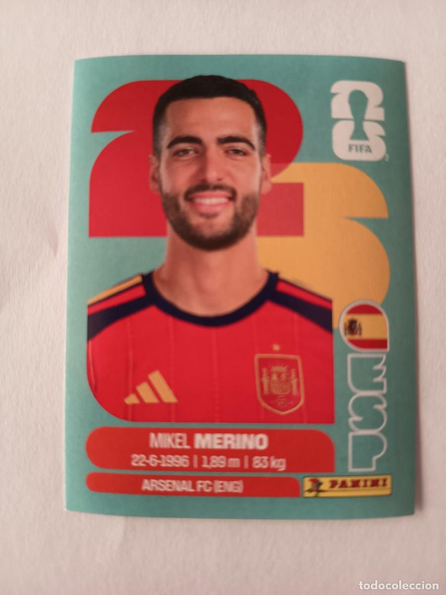 Cromos de f&uacute;tbol: CROMO ESP 14 ESP14 MIKEL MERINO ESPA&Ntilde;A SPAIN ARSENAL - PANINI MUNDIAL WORLD CUP 2026 STICKERS FIFA