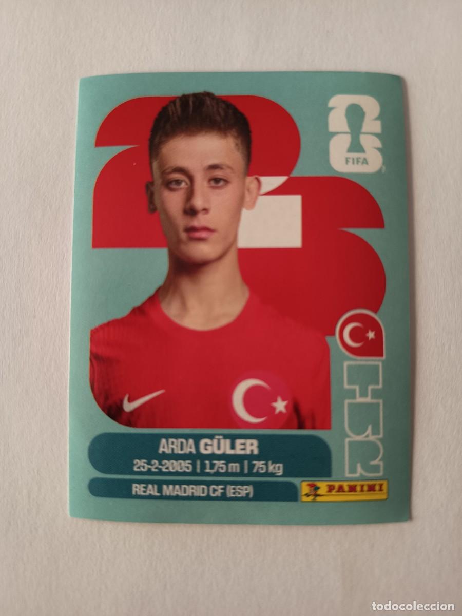 Figurine di Calcio: CROMO TUR 14 TUR14 ARDA G&Uuml;LER TURQU&Iacute;A TURKEY REAL MADRID - PANINI MUNDIAL WORLD CUP 2026 STICKERS