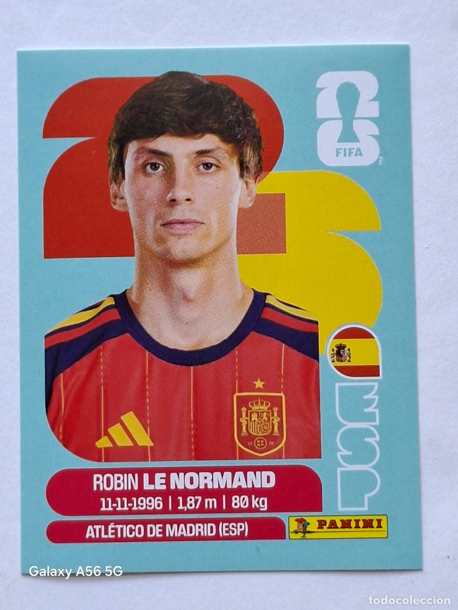 Cromos de f&uacute;tbol: $ #ESP 3 ROBIN LE NORMAND (Spain) - Panini FIFA World Cup 2026 Sticker