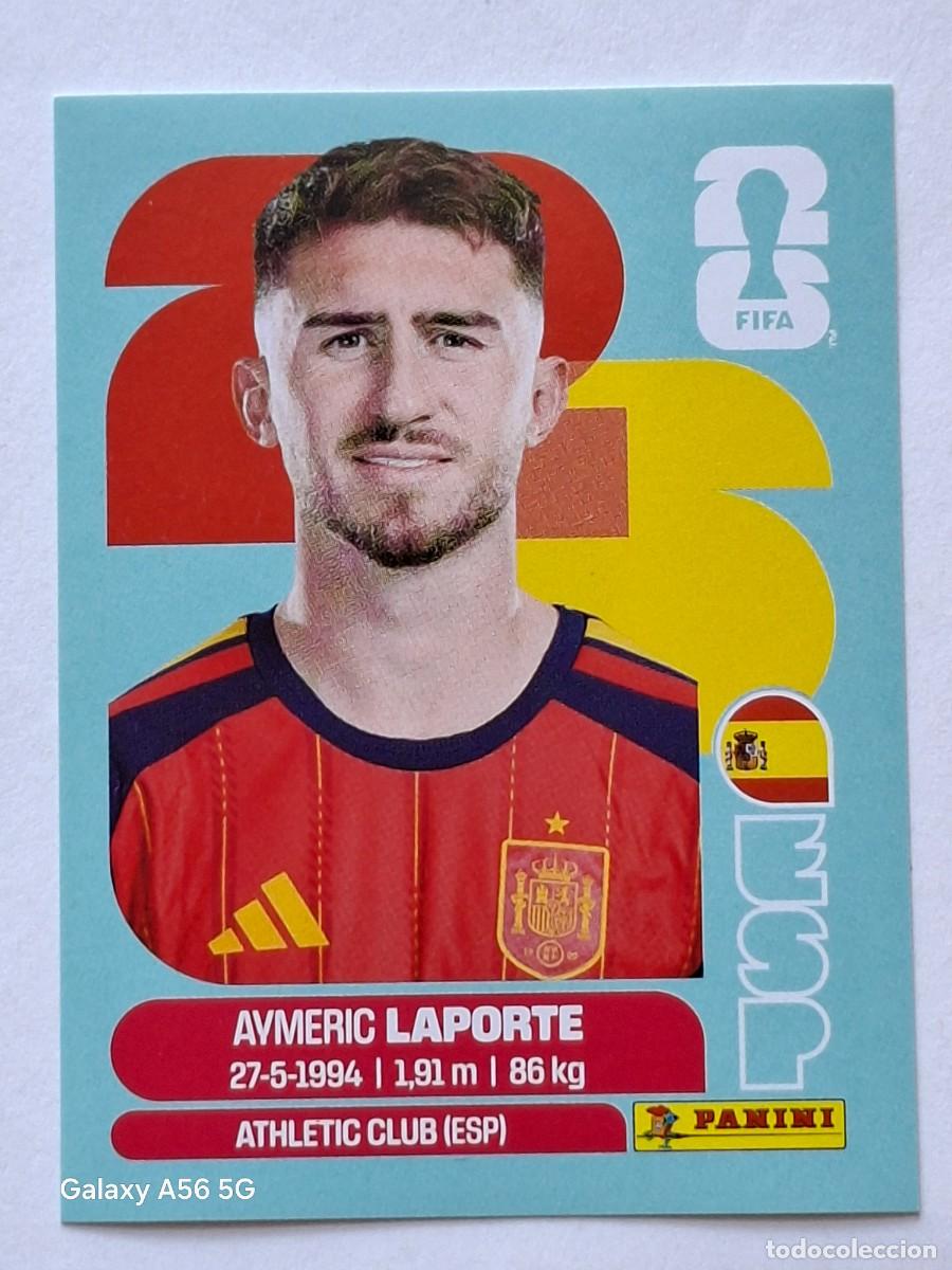 Cromos de f&uacute;tbol: $ #ESP 4 AYMERIC LAPORTE (Spain) - Panini FIFA World Cup 2026 Sticker