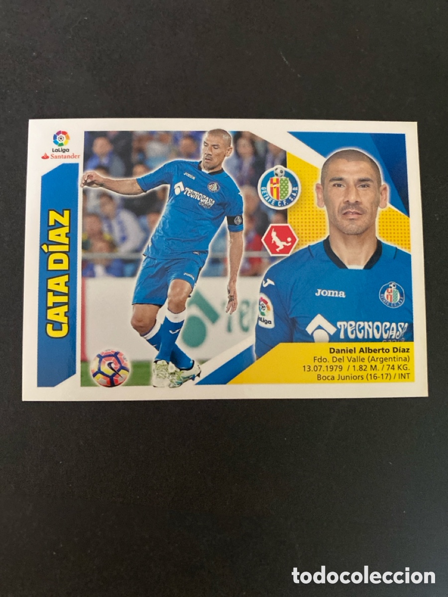 Cromos de f&uacute;tbol: Cromo liga 17/18 Getafe CF N* 4