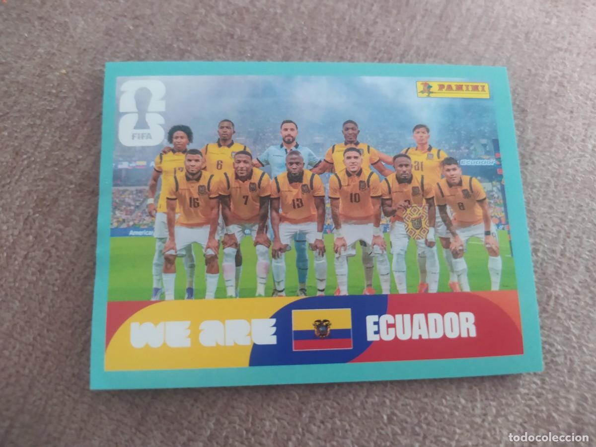 Cromos de f&uacute;tbol: ECU 13 ECU13 EQUIPO Ecuador Mundial 2026 Panini