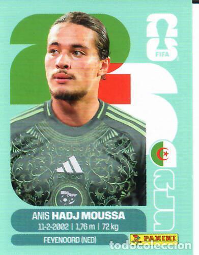 Cromos de f&uacute;tbol: CROMO PANINI MUNDIAL WORLD CUP 2026 - ALG17 ALG 17 - HADJ MOUSSA - ARGELIA