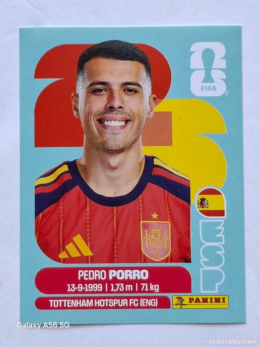 Cromos de f&uacute;tbol: $ #ESP 6 PEDRO PORRO (Spain) - Panini FIFA World Cup 2026 Sticker