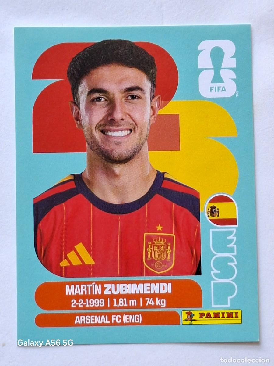 Cromos de f&uacute;tbol: $ #ESP 9 MART&Iacute;N ZUBIMENDI (Spain) - Panini FIFA World Cup 2026 Sticker