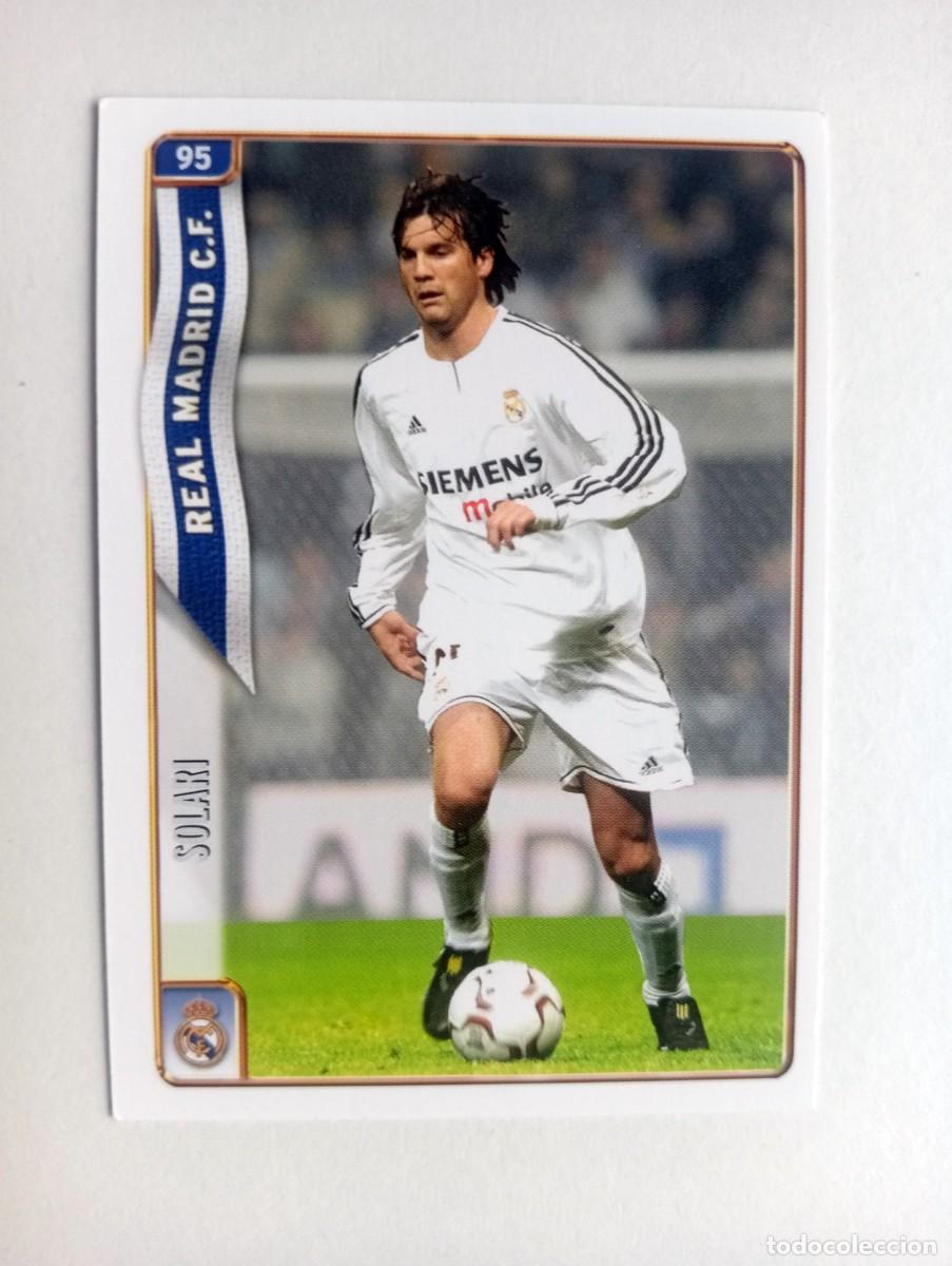 Cromos de f&uacute;tbol: CROMO FUTBOL REAL MADRID MUNDI CROMO 2004-2005: SOLARI