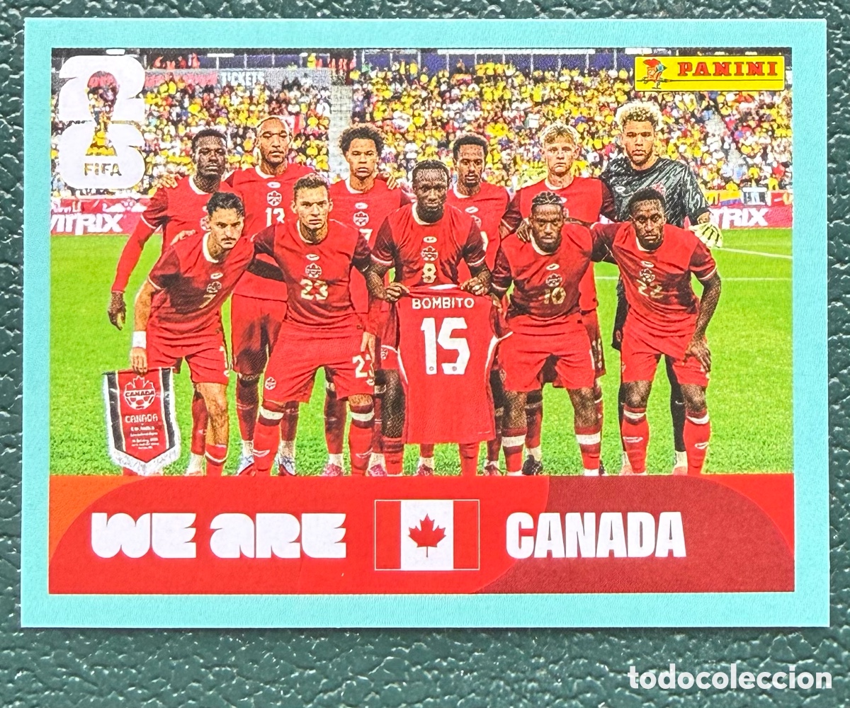Cromos de Futebol: CAN 13 ALINEACION CANADA CROMOS ALBUM FIFA WORLD CUP MUNDIAL 2026 PANINI
