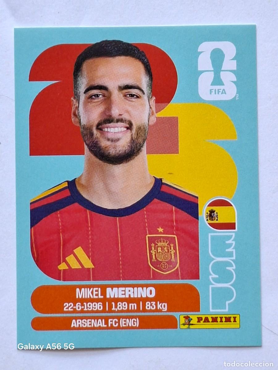 Cromos de f&uacute;tbol: $ #ESP 14 MIKEL MERINO (Spain) - Panini FIFA World Cup 2026 Sticker