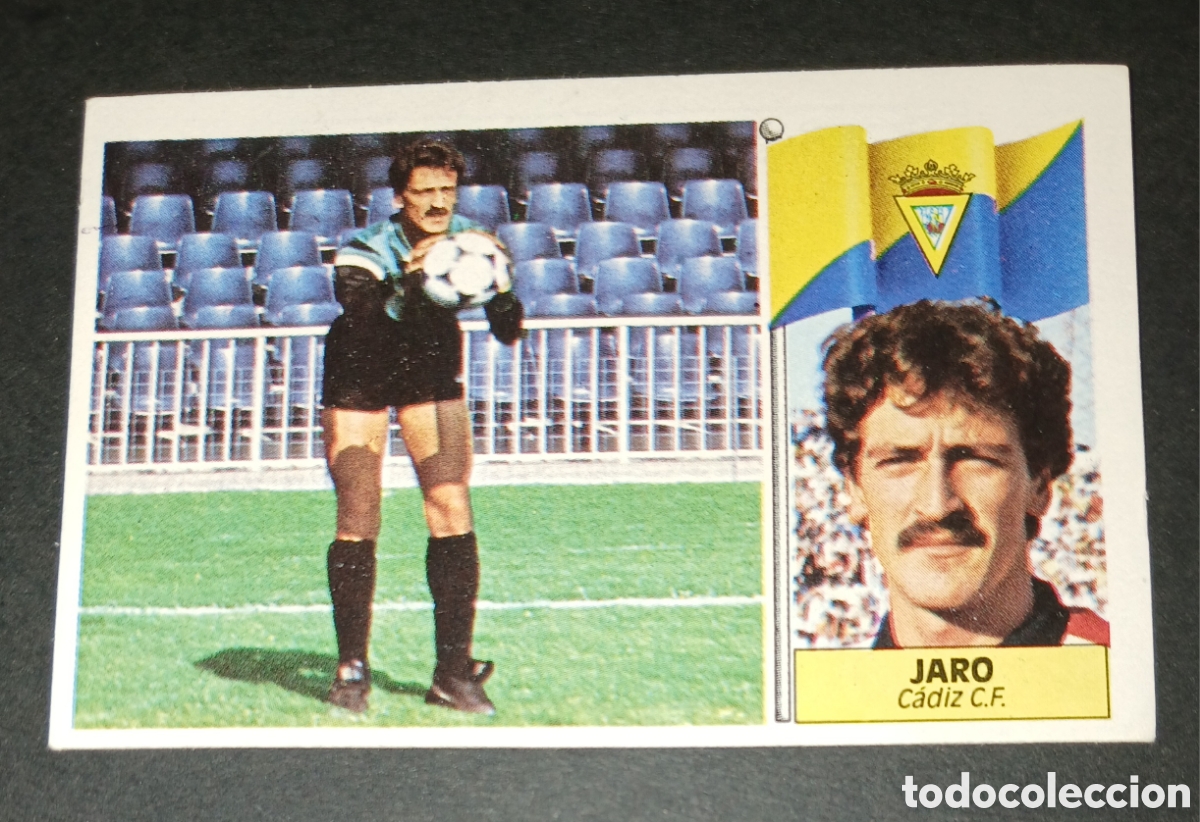Cromos de f&uacute;tbol: JARO - CADIZ C.F. - EDICIONES ESTE LIGA 1986 / 1987 (86/87) - NUEVO SIN PEGAR