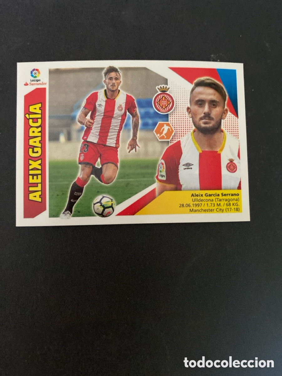 Cromos de f&uacute;tbol: Cromo liga 17/18 Girona CF N* 13 B