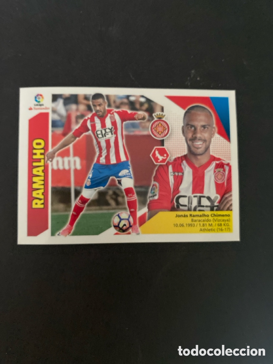 Cromos de f&uacute;tbol: Cromo liga 17/19 Girona CF N* 4 B