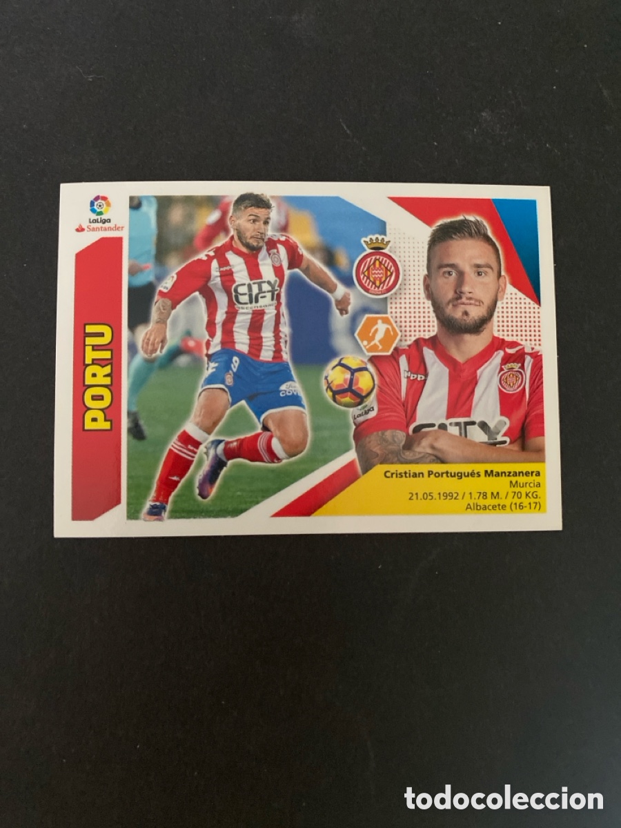 Cromos de f&uacute;tbol: Cromo liga 17/18 Girona FC N* 11