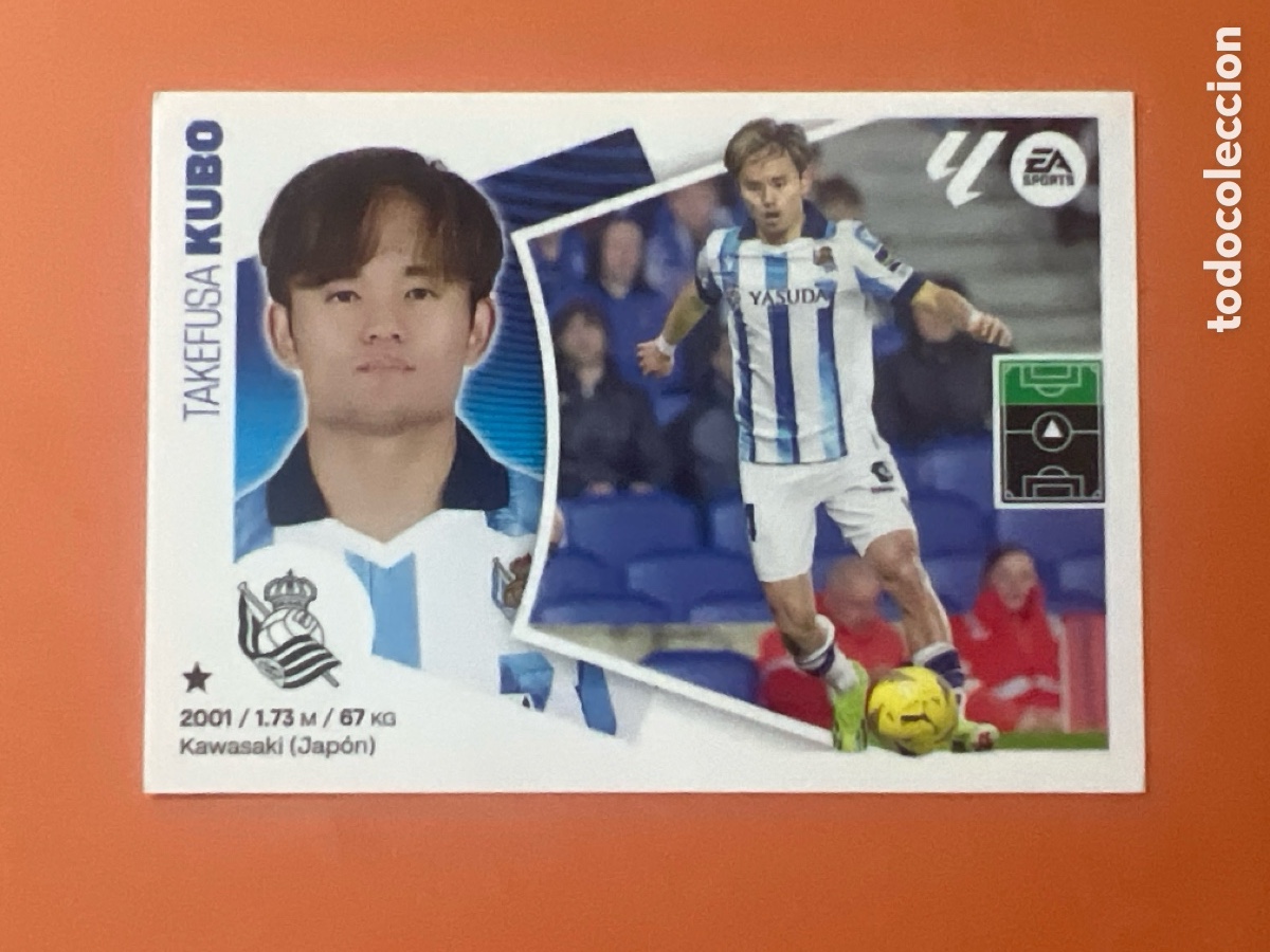 Cromos de f&uacute;tbol: C7196. CROMO - LIGA 2024 25 - 16 KUBO
