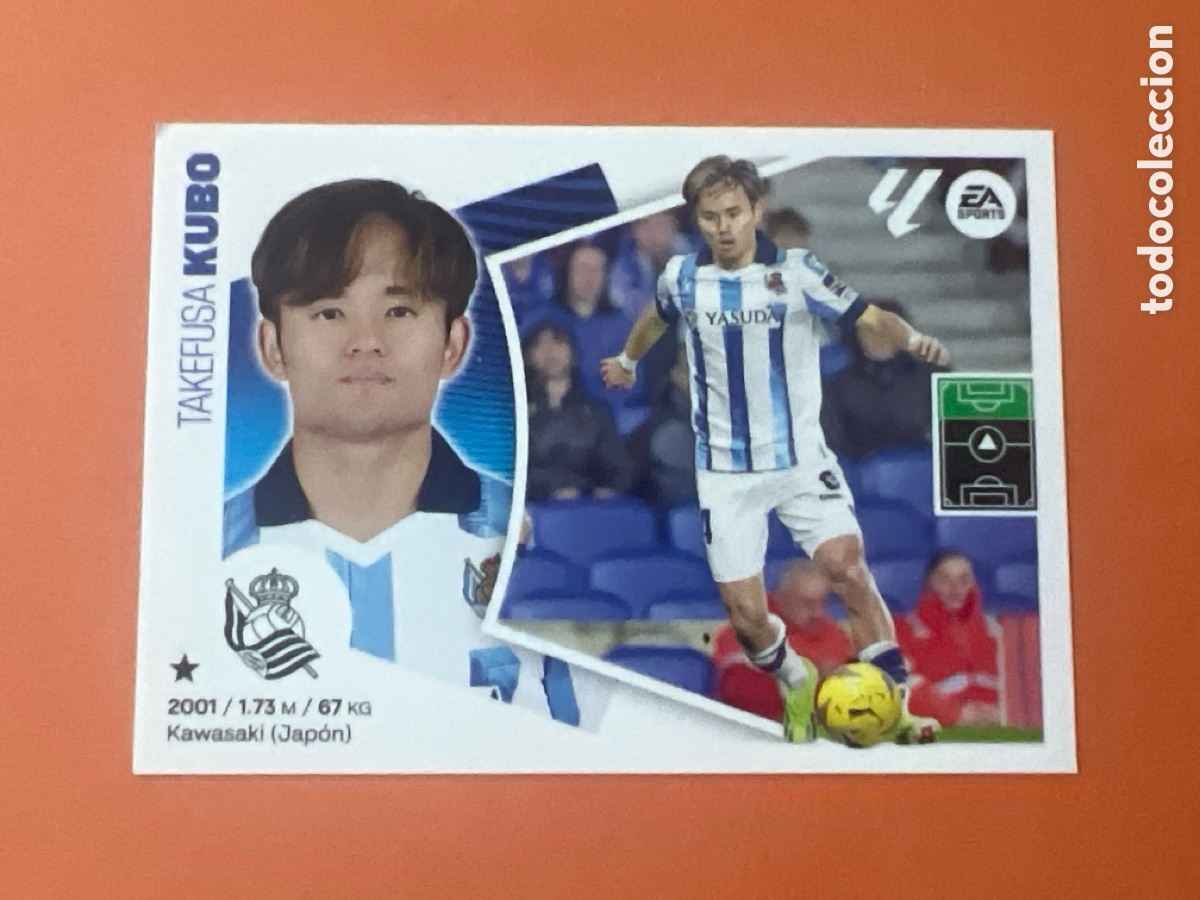 Cromos de f&uacute;tbol: C7194. CROMO - LIGA 2024 25 - 16 KUBO