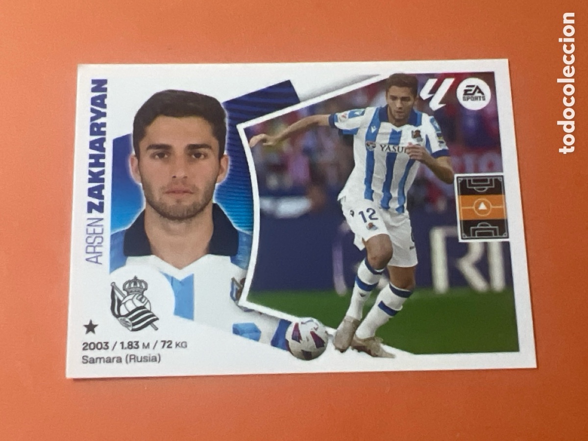 Cromos de f&uacute;tbol: C7196. CROMO - LIGA 2024 25 - 15 ZAHHARYAN