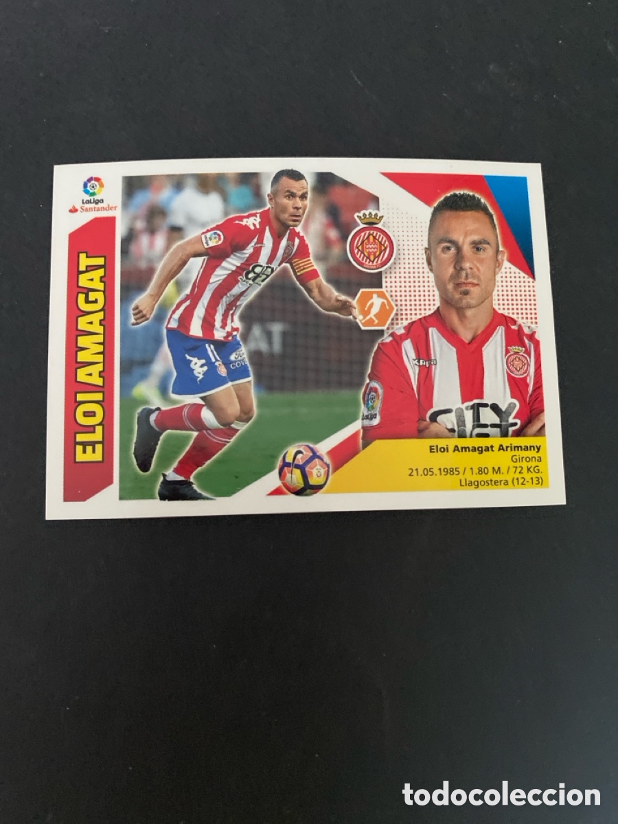 Fu&szlig;ball-Sticker: Cromo liga 17/18 Girona FC N* 9