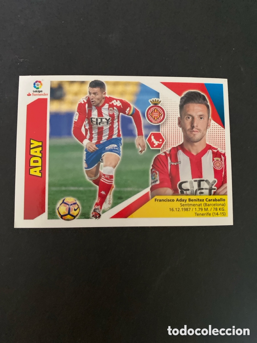 Cromos de f&uacute;tbol: Cromo liga 17/19 Girona FC N* 7