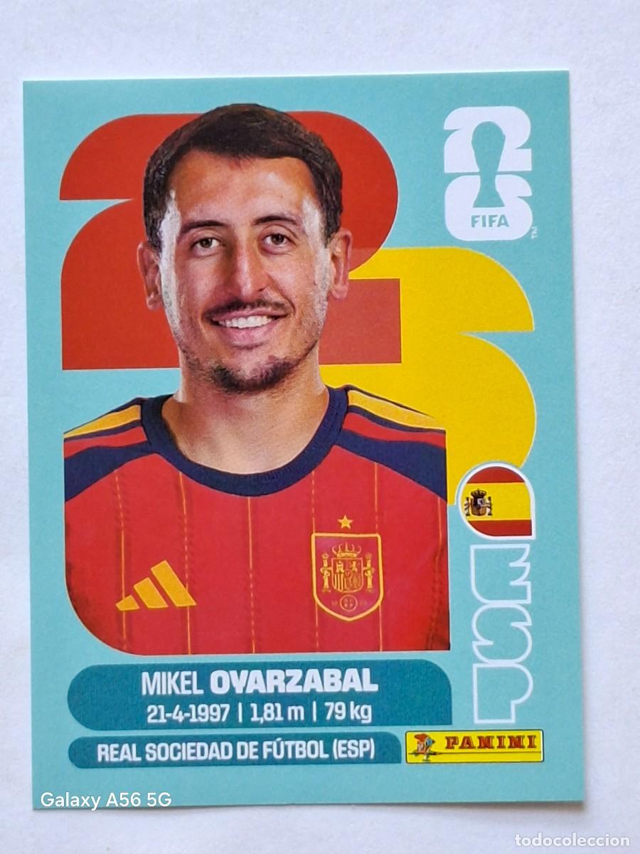 Cromos de f&uacute;tbol: $ #ESP 20 MIKEL OYARZABAL (Spain) - Panini FIFA World Cup 2026 Sticker