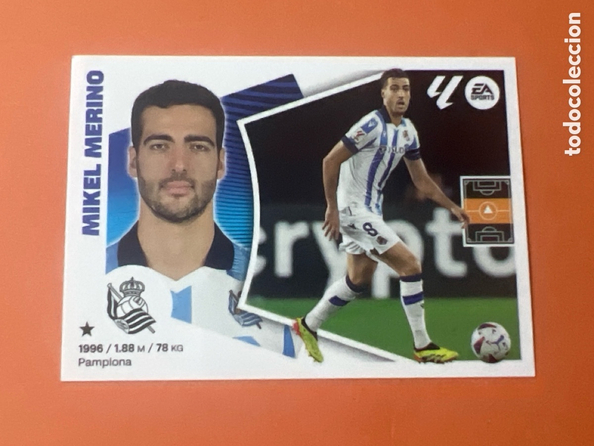 Cromos de f&uacute;tbol: C7202. CROMO - LIGA 2024 25 - 13 MIKEL MERINO