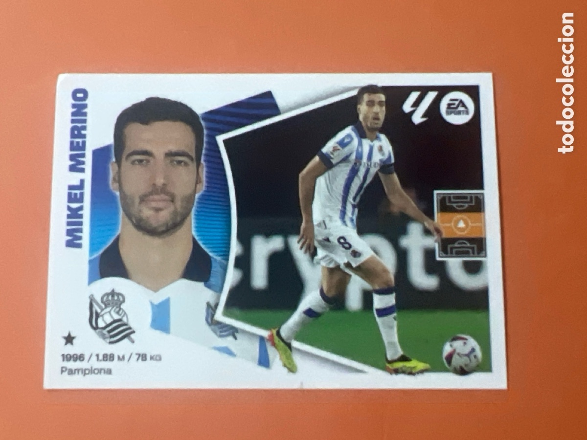 Cromos de f&uacute;tbol: C7203. CROMO - LIGA 2024 25 - 13 MIKEL MERINO