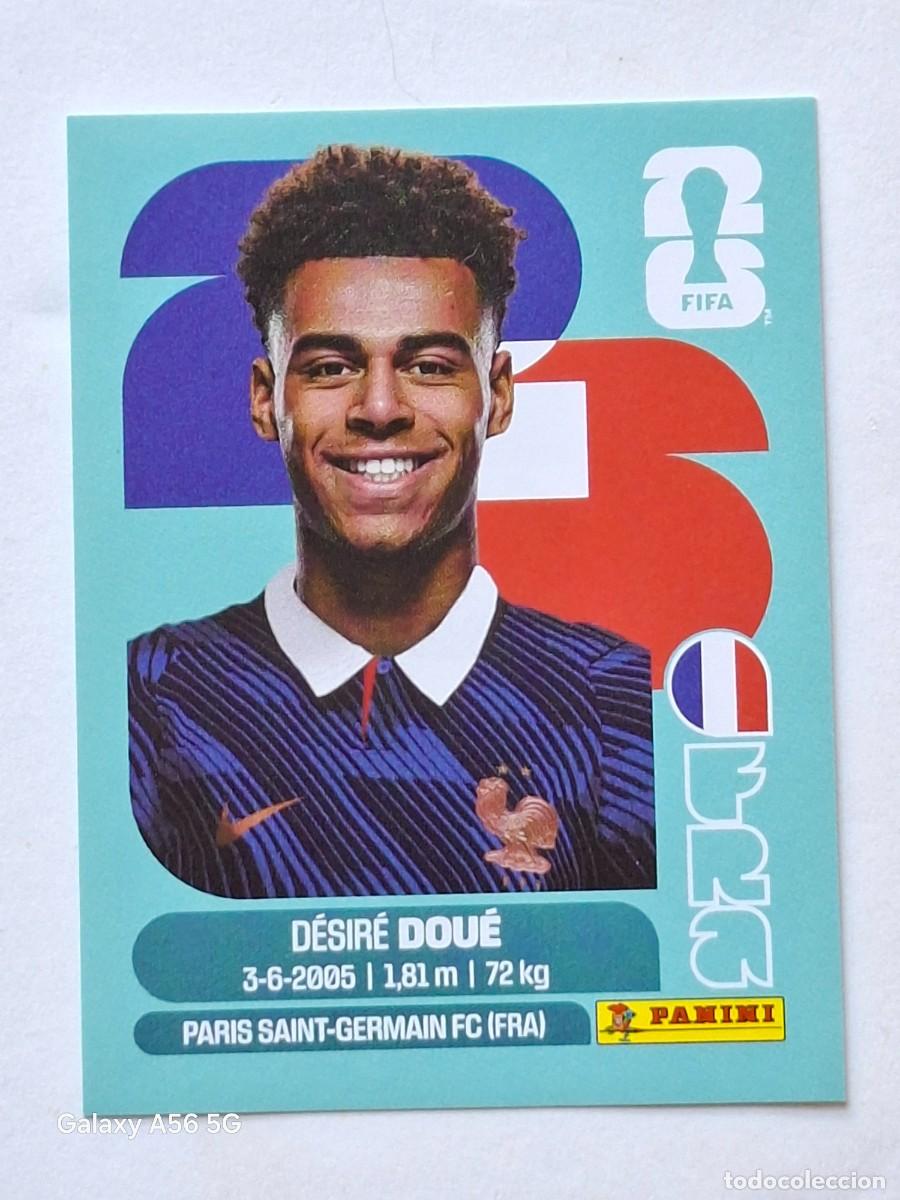 Cromos de f&uacute;tbol: $ #FRA 17 D&Eacute;SIR&Eacute; DOU&Eacute; (France) - Panini FIFA World Cup 2026 Sticker