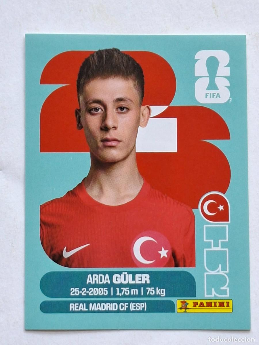 Cromos de f&uacute;tbol: $ #TUR 14 ARDA GULER (T&uuml;rkiye) - Panini FIFA World Cup 2026 Sticker