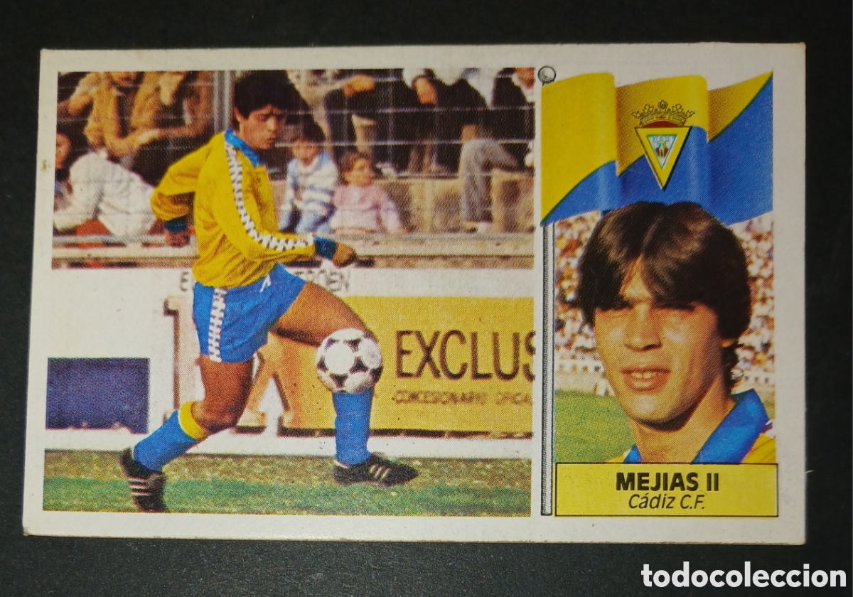 Cromos de f&uacute;tbol: Cromo F&uacute;tbol Liga Este 1986-87 (86/87) - Mej&iacute;as II - C&aacute;diz C.F. - Nuevo Sin Pegar - Baja