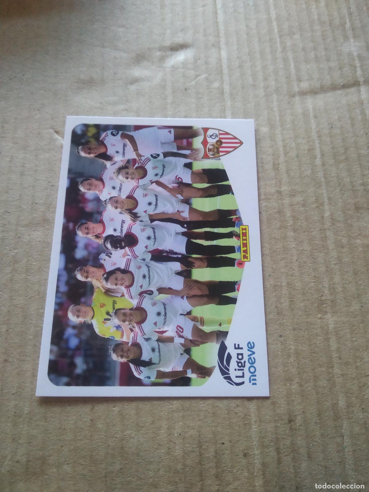 Cromos de f&uacute;tbol: 303 EQUIPO PLANTILLA SEVILLA CROMO FUTBOL PANINI LIGA FEMENINA 2025-2026 LIGA F 25-26