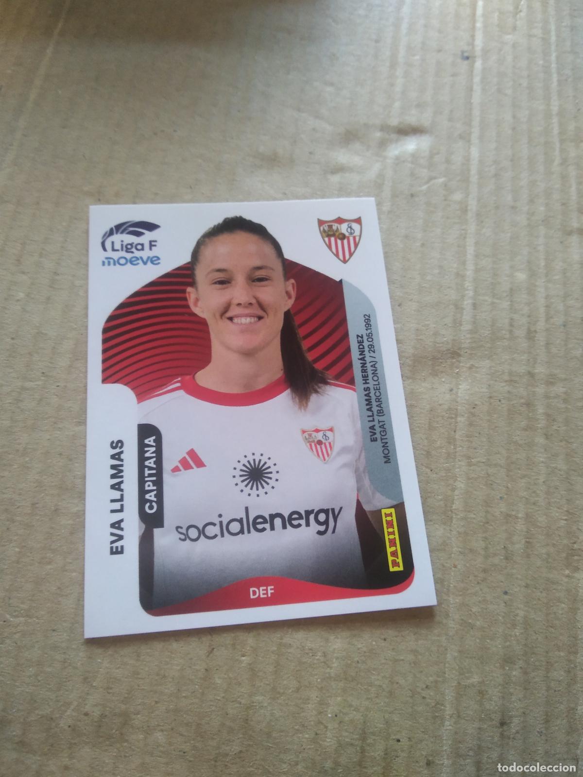 Cromos de f&uacute;tbol: 307 EVA LLAMAS SEVILLA CROMO FUTBOL PANINI LIGA FEMENINA 2025-2026 LIGA F 25-26