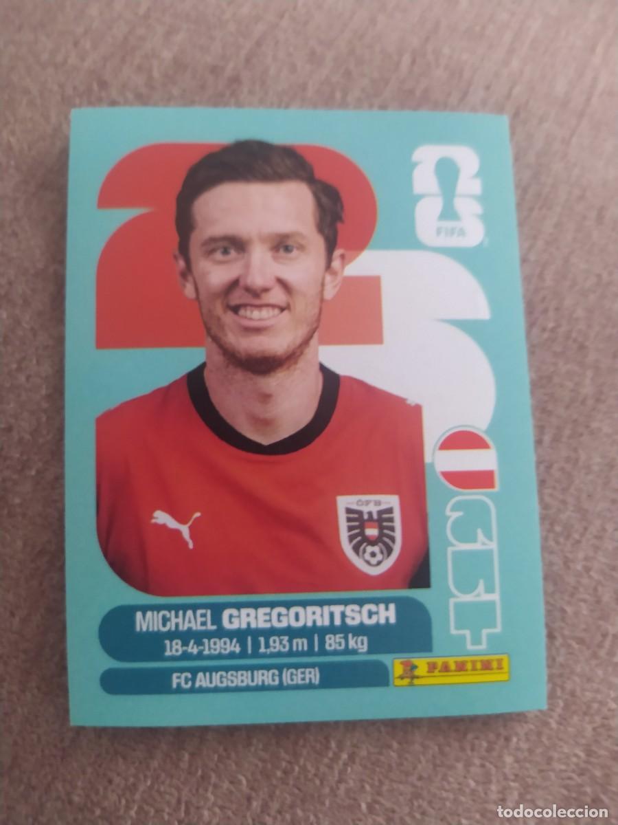 Cromos de f&uacute;tbol: AUT 19 AUT19 Michael GREGORITSCH Austria Mundial 2026 Panini