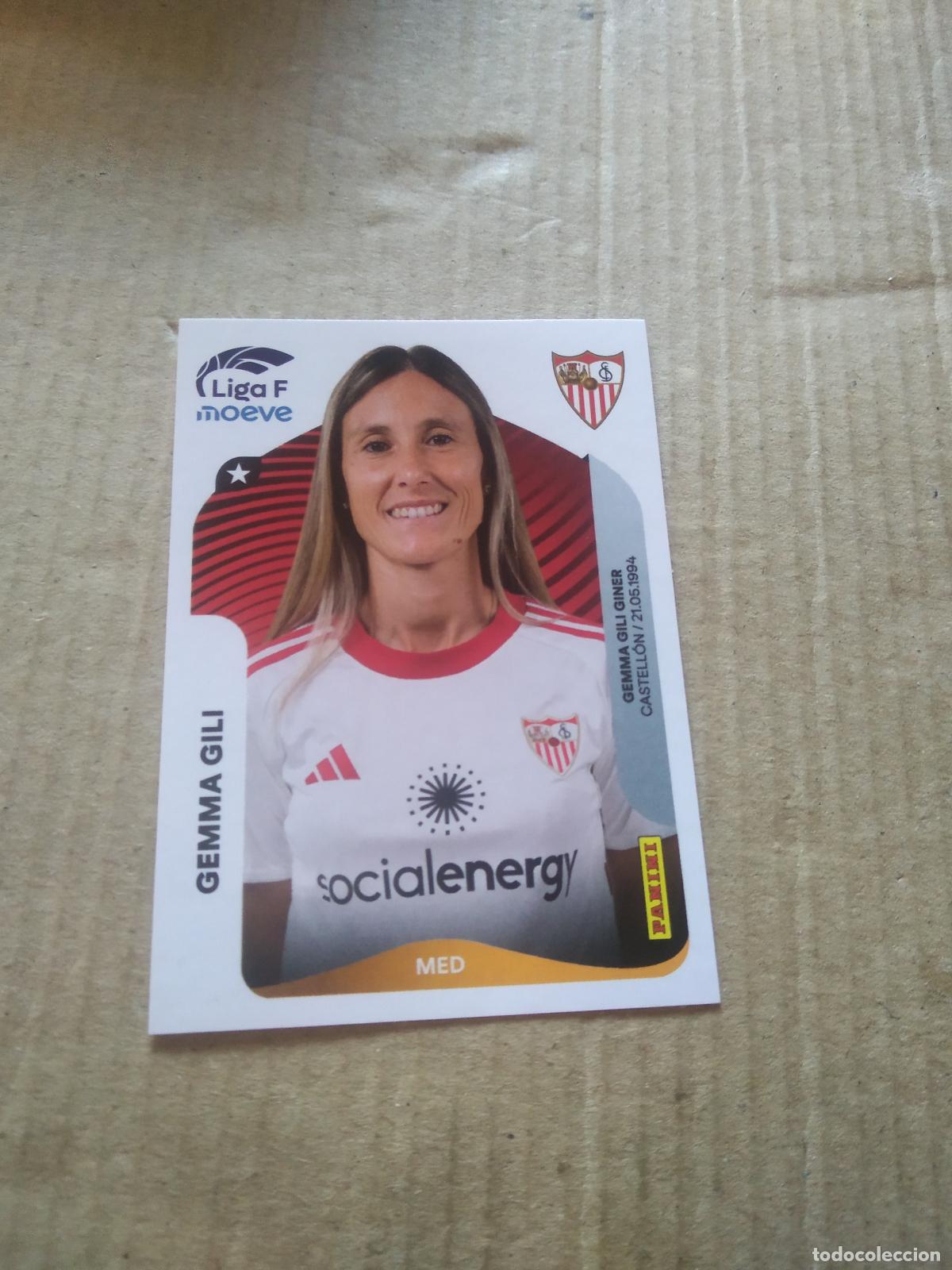 Cromos de f&uacute;tbol: 311 GEMMA GILI SEVILLA CROMO FUTBOL PANINI LIGA FEMENINA 2025-2026 LIGA F 25-26