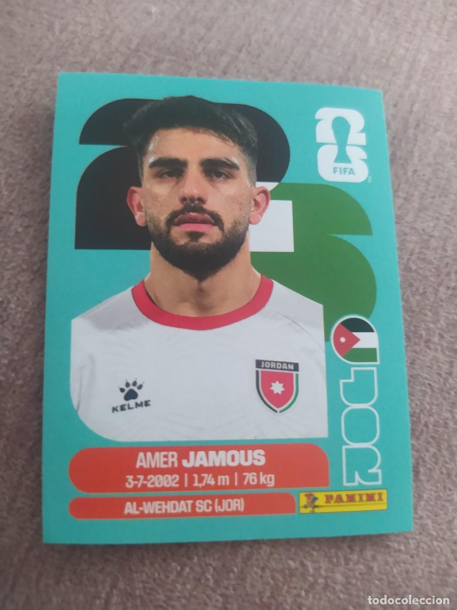 Cromos de f&uacute;tbol: JOR 14 JOR14 Amer JAMOUS Jordania Mundial 2026 Panini