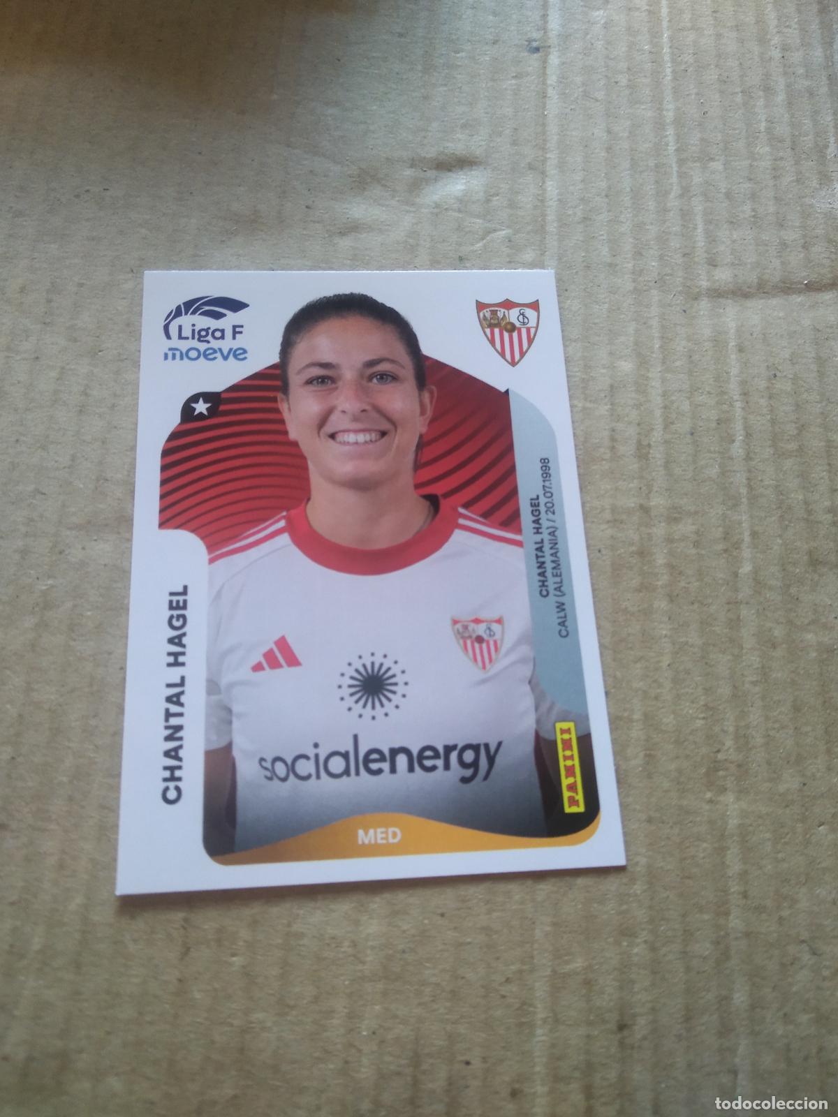 Cromos de f&uacute;tbol: 314 CHANTAL HAGEL SEVILLA CROMO FUTBOL PANINI LIGA FEMENINA 2025-2026 LIGA F 25-26