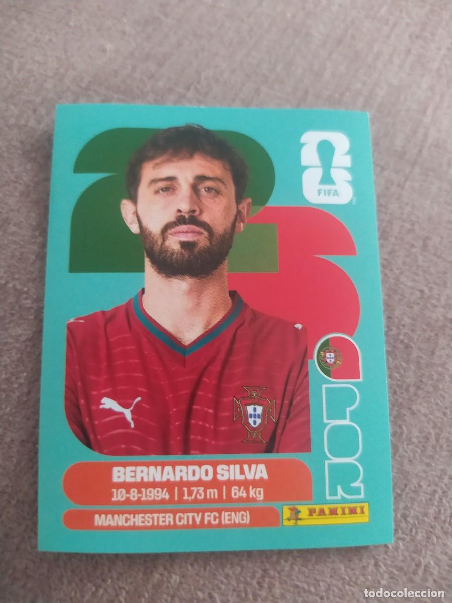 Cromos de f&uacute;tbol: POR 09 POR9 BERNARDO SILVA 9 Portugal Mundial 2026 Panini