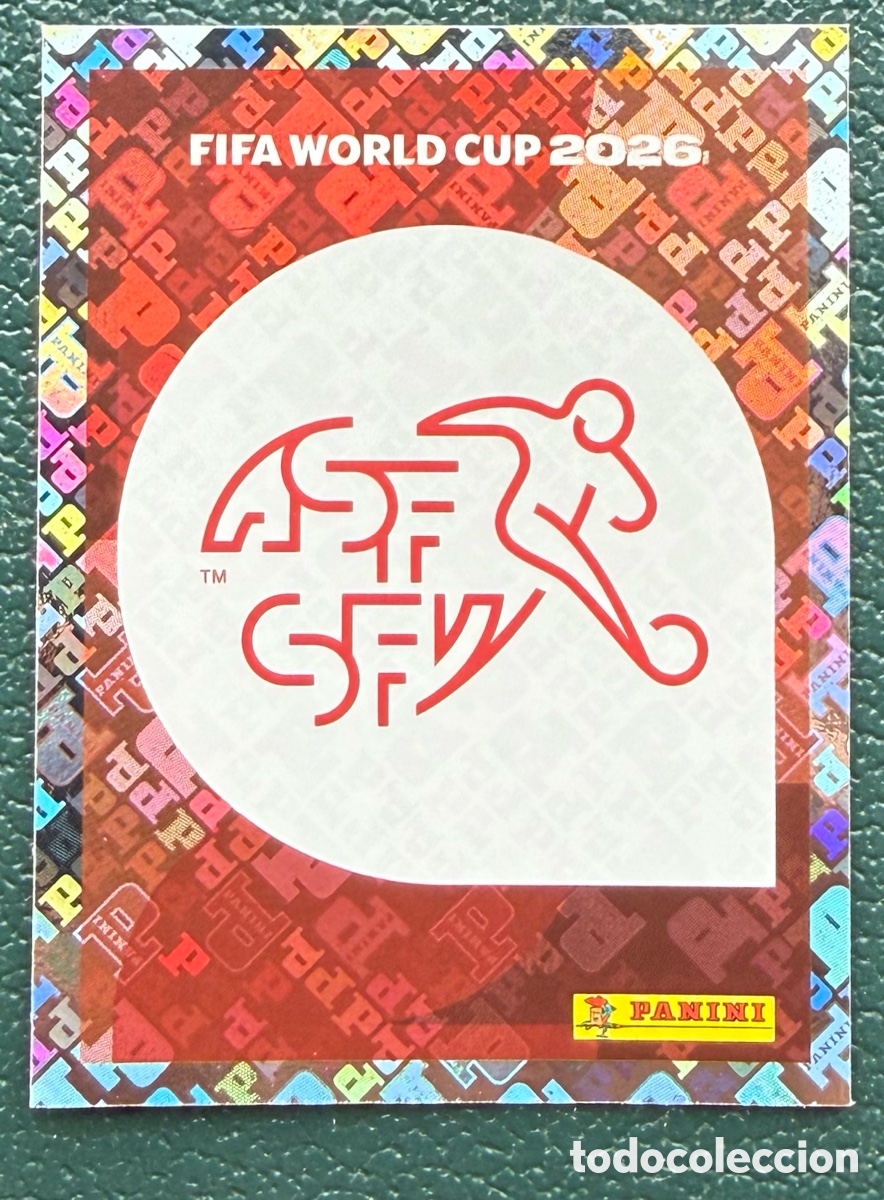 Football Stickers: SUI 1 ESCUDO SUIZA CROMOS ALBUM FIFA WORLD CUP MUNDIAL 2026 PANINI
