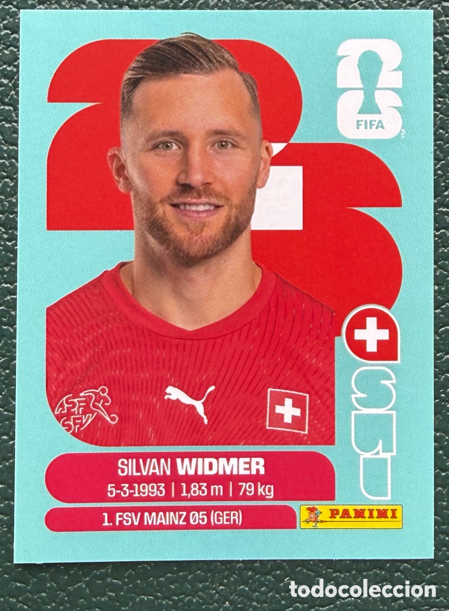 Football Stickers: SUI 8 SILVAN WIDMER SUIZA CROMOS ALBUM FIFA WORLD CUP MUNDIAL 2026 PANINI