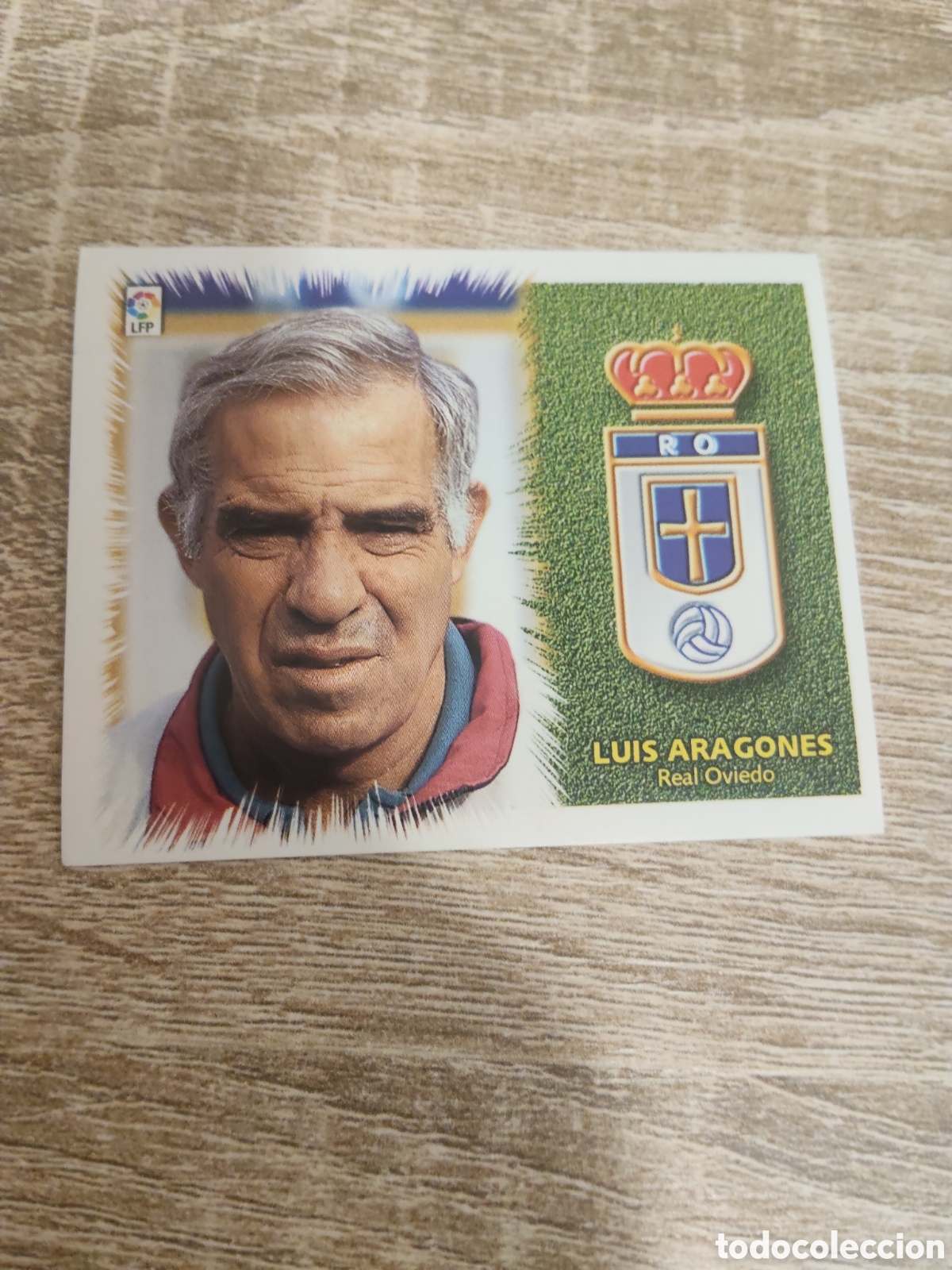Cromos de f&uacute;tbol: Luis Aragon&eacute;s Real Oviedo liga 1999 2000 99 00 ediciones este