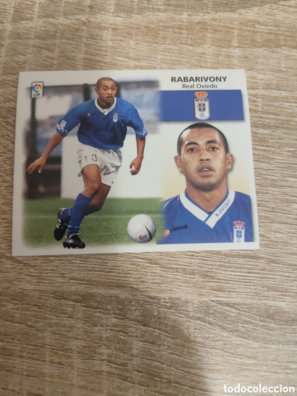 Cromos de f&uacute;tbol: Rabarivony Real Oviedo liga 1999 2000 99 00 ediciones este