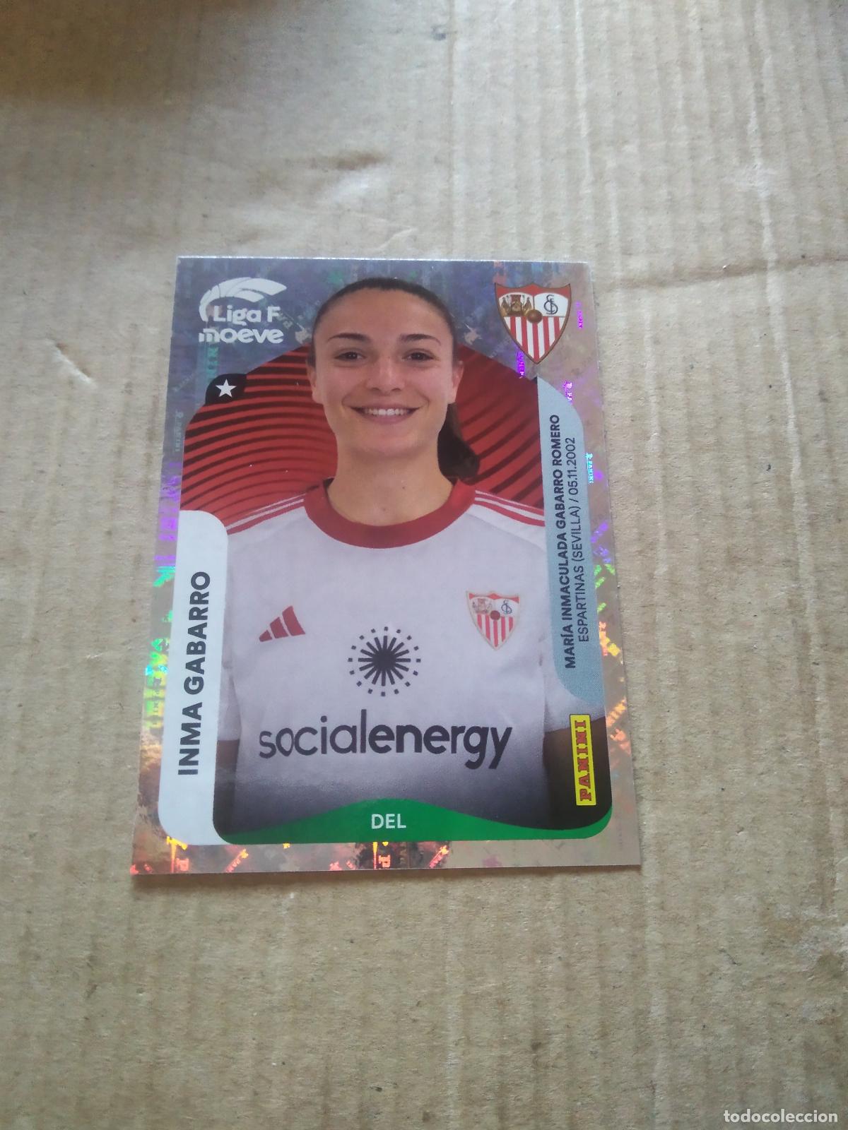 Cromos de f&uacute;tbol: 320 INMA GABARRO SEVILLA CROMO FUTBOL PANINI LIGA FEMENINA 2025-2026 LIGA F 25-26