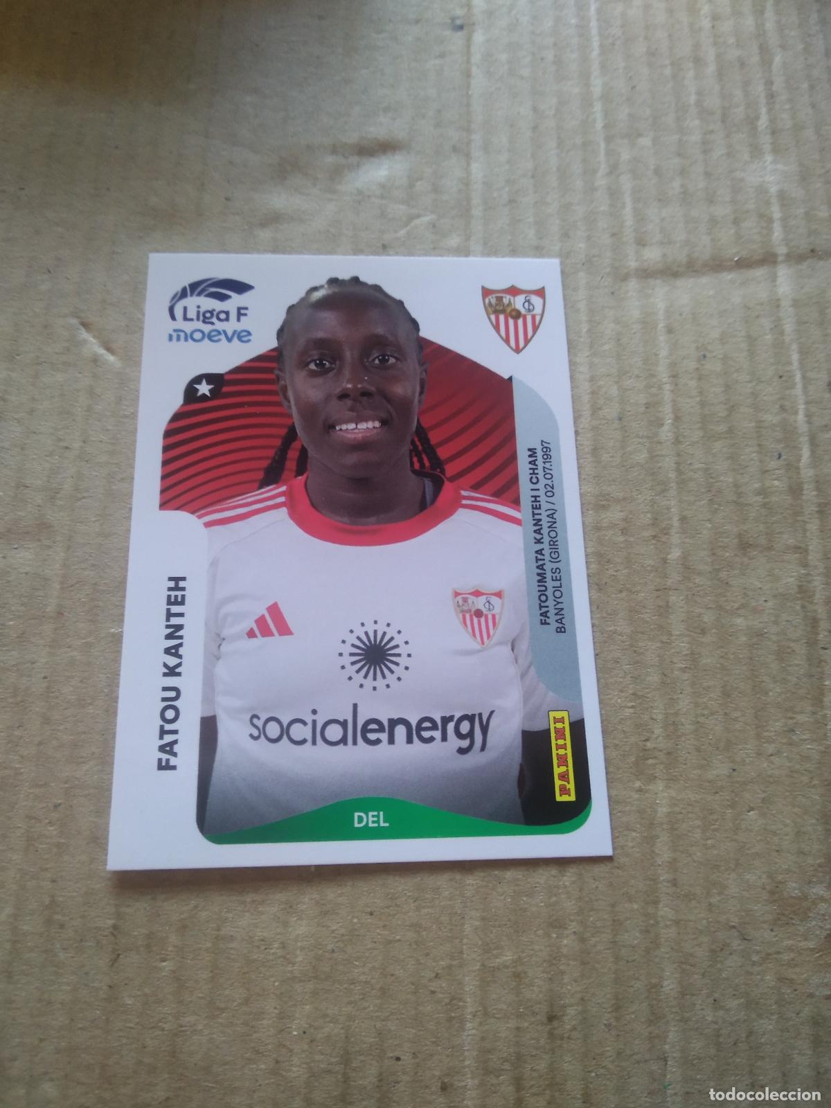 Cromos de f&uacute;tbol: 321 FATOU KANTEH SEVILLA CROMO FUTBOL PANINI LIGA FEMENINA 2025-2026 LIGA F 25-26