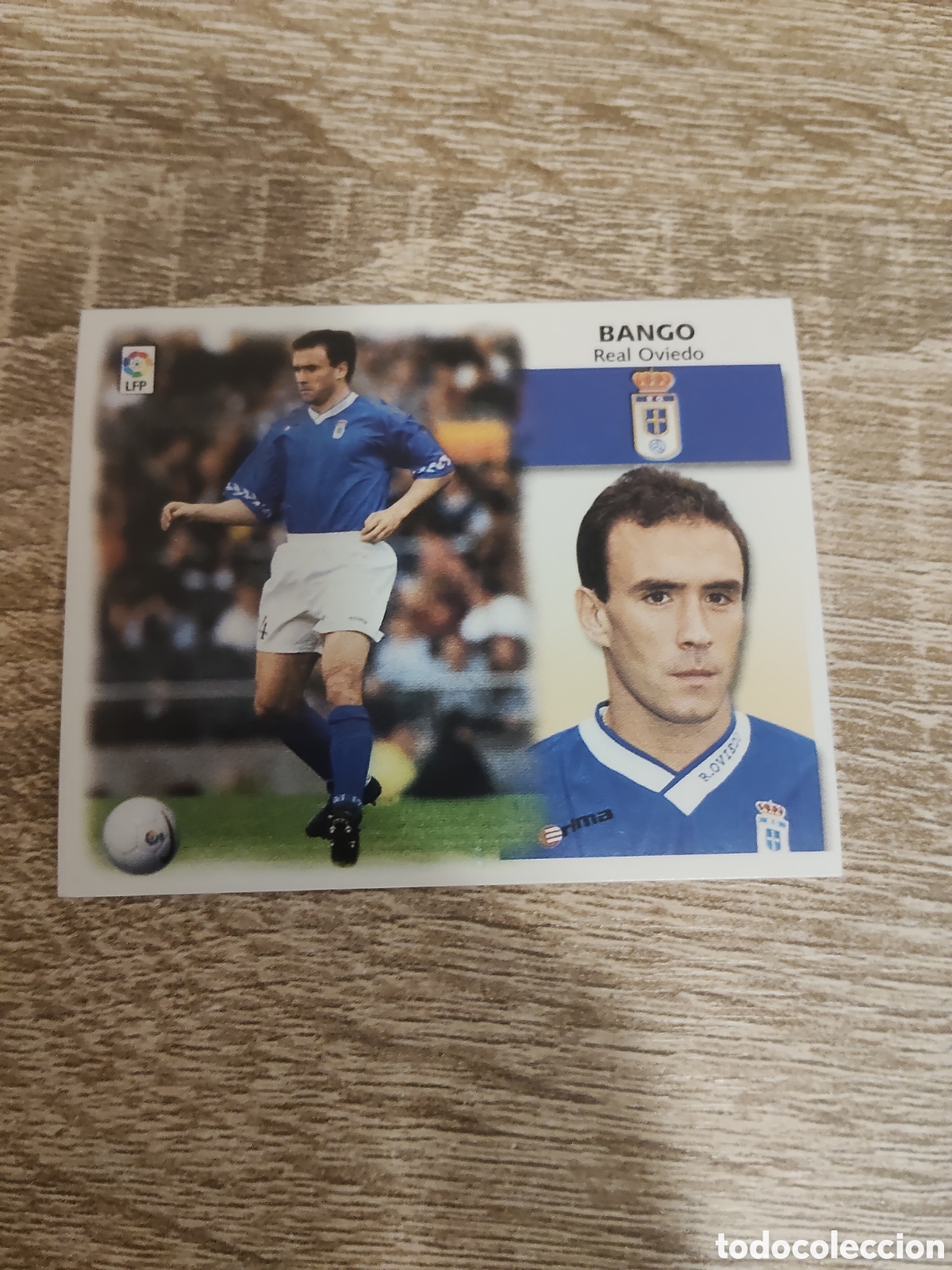 Cromos de f&uacute;tbol: Bango Real Oviedo liga 1999 2000 99 00 ediciones este
