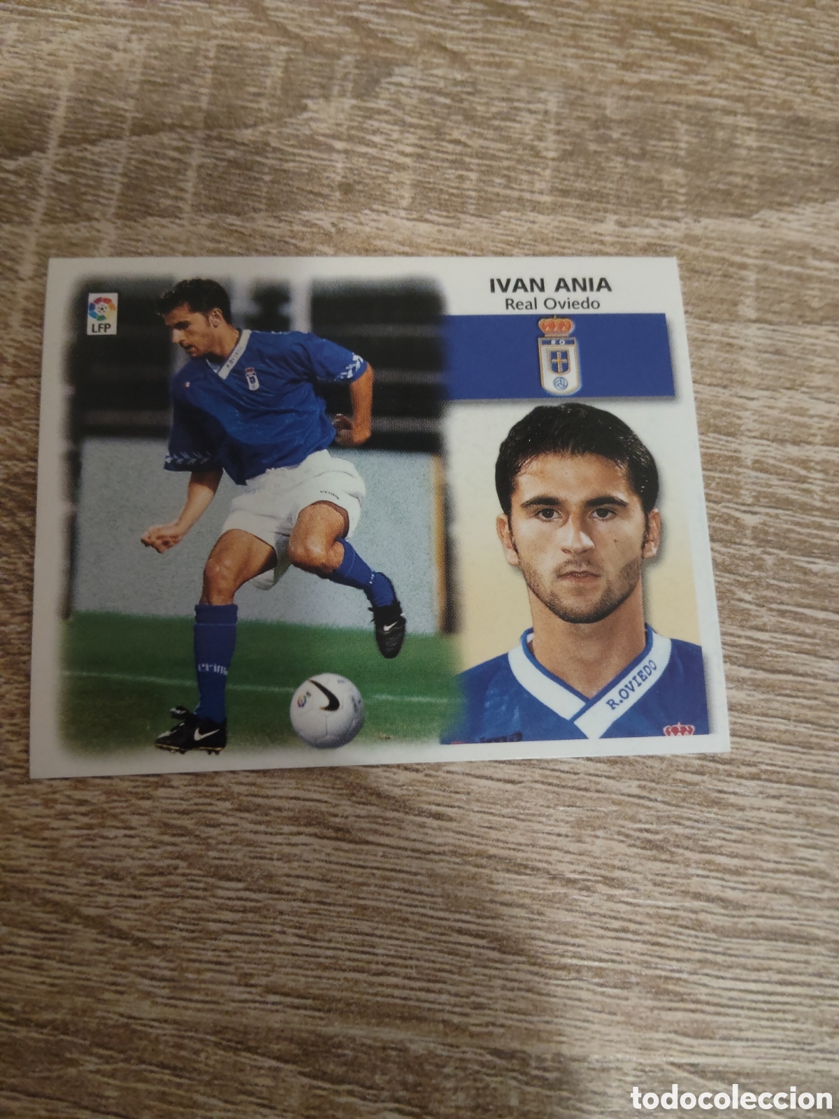 Cromos de f&uacute;tbol: Iv&aacute;n Ania Real Oviedo liga 1999 2000 99 00 ediciones este