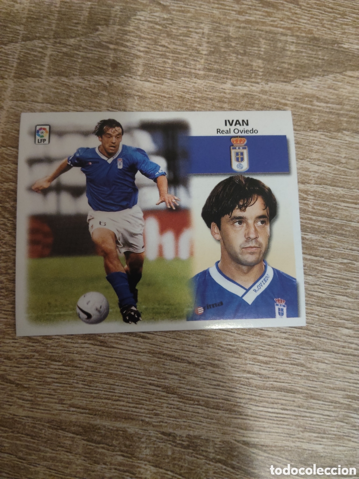 Cromos de f&uacute;tbol: Iv&aacute;n Real Oviedo liga 1999 2000 99 00 ediciones este