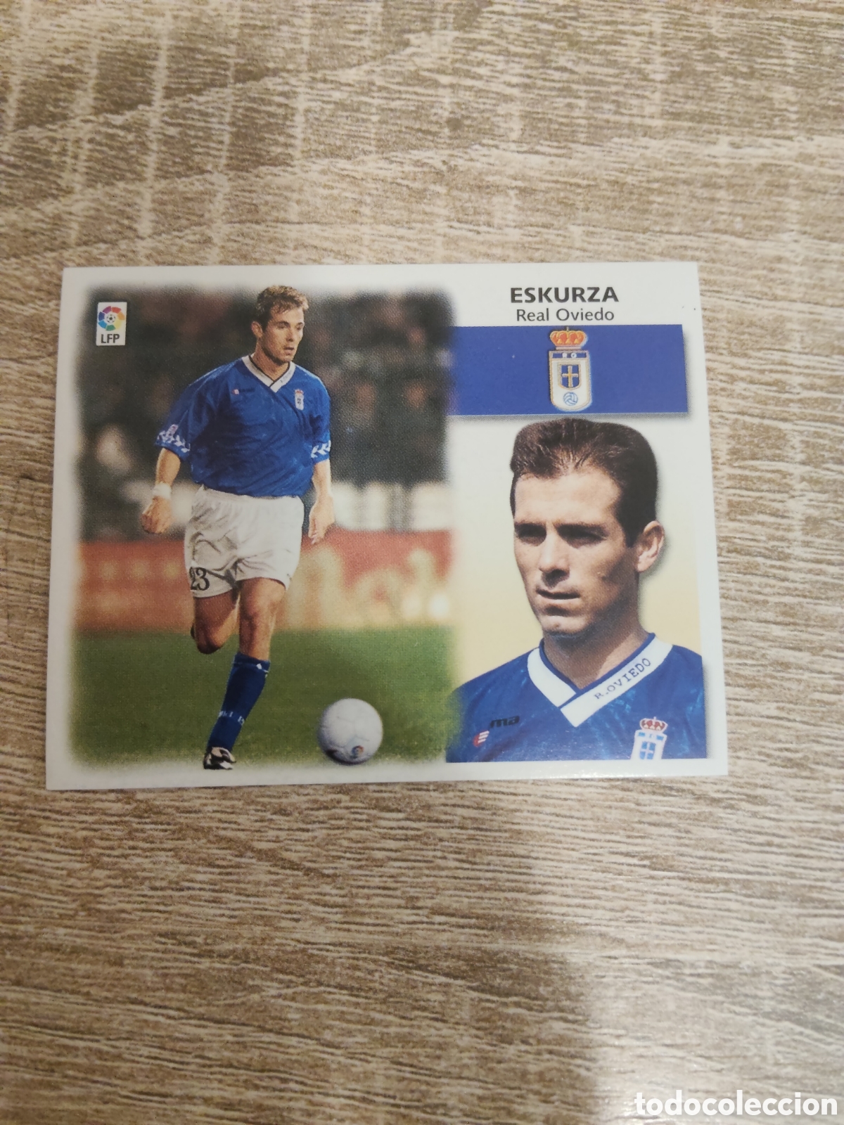 Cromos de f&uacute;tbol: Eskurza Real Oviedo liga 1999 2000 99 00 ediciones este