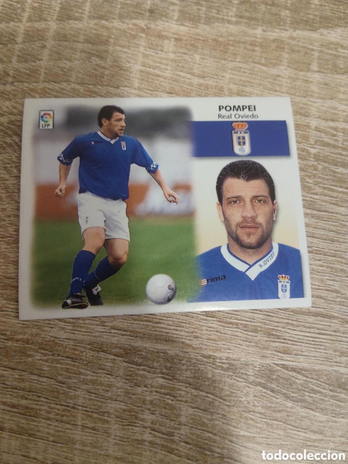 Cromos de f&uacute;tbol: Pompei Real Oviedo liga 1999 2000 99 00 ediciones este