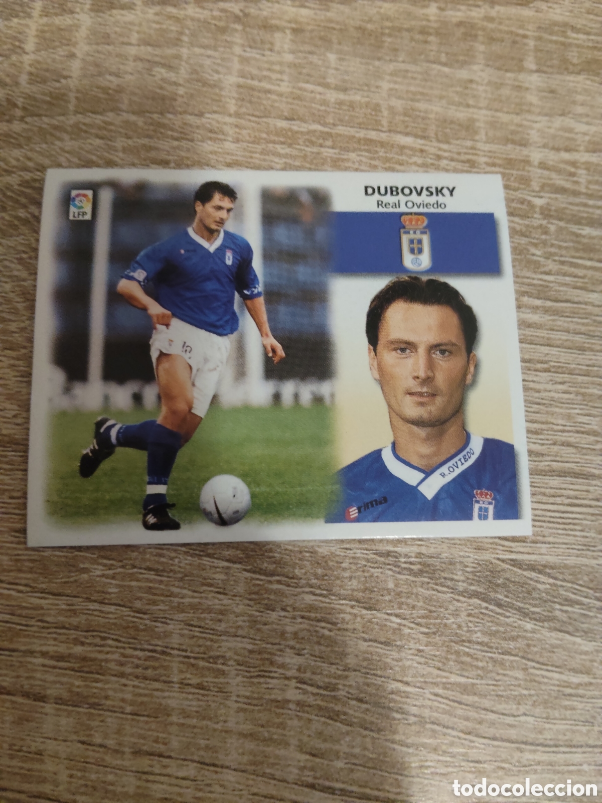 Cromos de f&uacute;tbol: Dubovski Real Oviedo liga 1999 2000 99 00 ediciones este