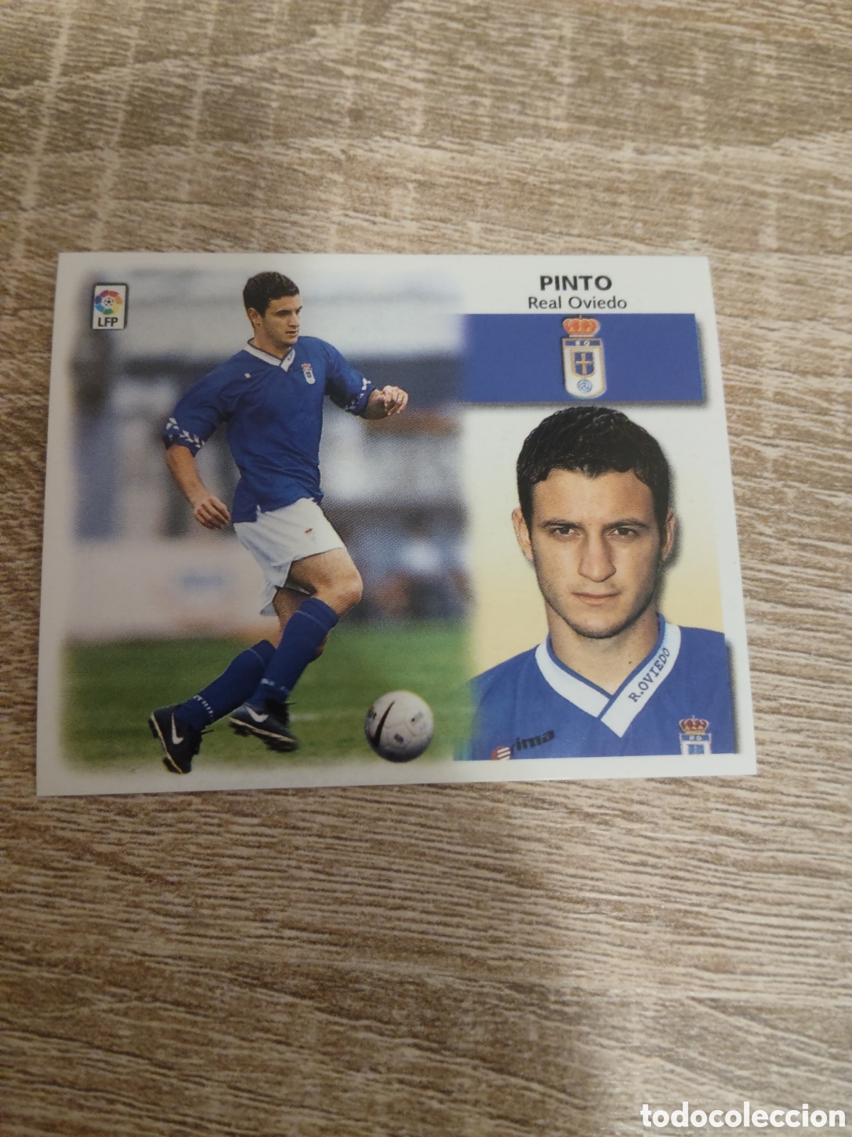 Cromos de f&uacute;tbol: Pinto Real Oviedo liga 1999 2000 99 00 ediciones este